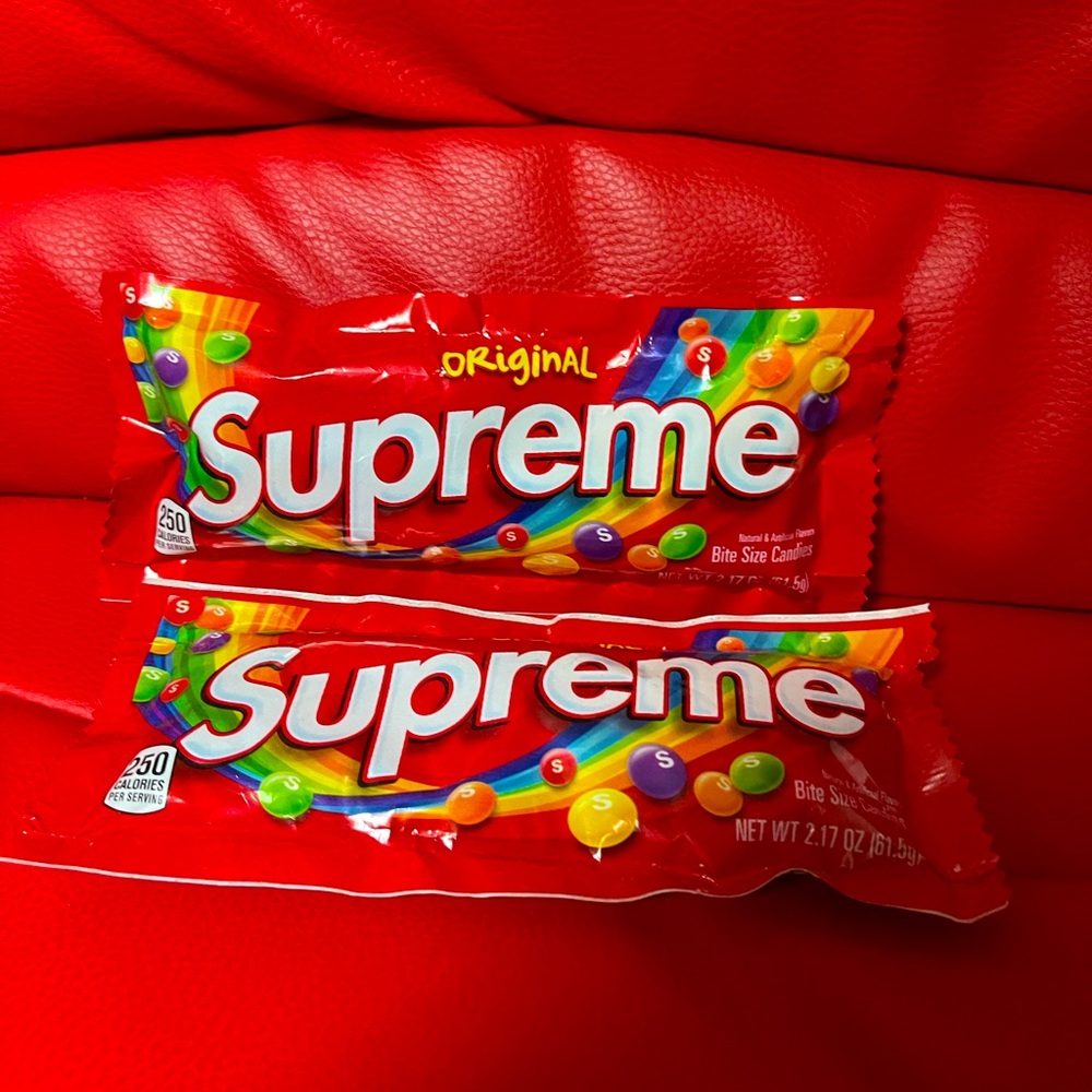 Supreme Skittles (not for consumption) for Collector includes 2 bags